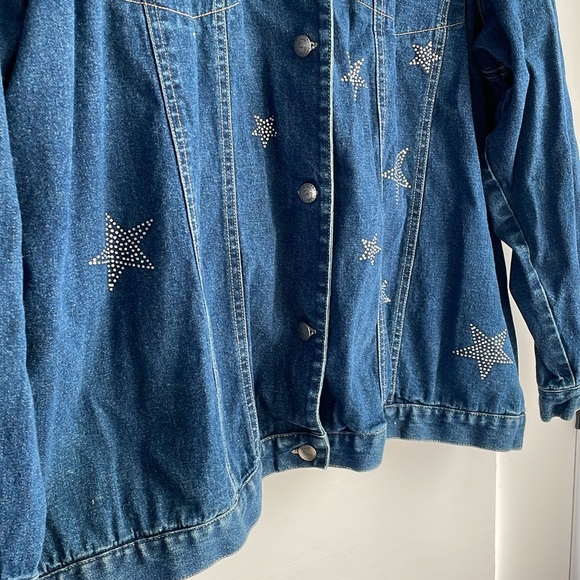 Quacker factory, Americana, star-studded, Jean jacket! - Picture 3 of 11